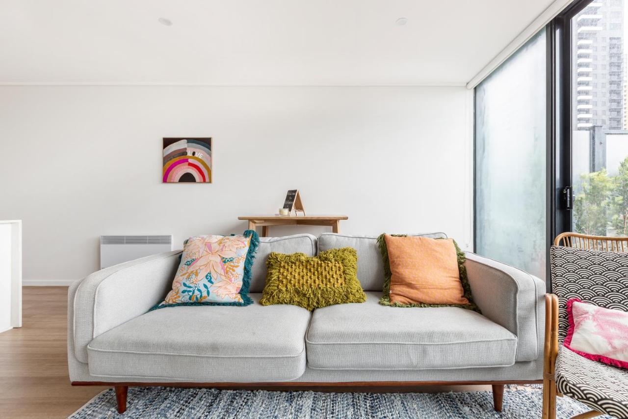 ☆Of Southbank☆Light Filled Apartment☆Huge Private Terrace With City Views☆Parking☆Pool☆Gym☆Wifi メルボルン エクステリア 写真